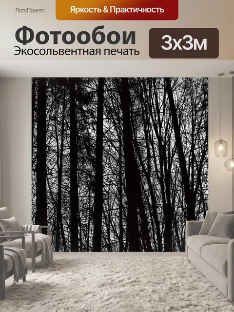 Фотообои Подлесок