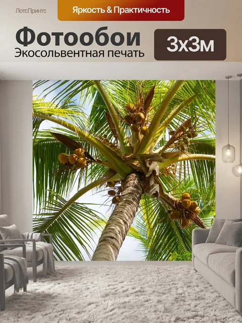 Фотообои Тропические пальмы