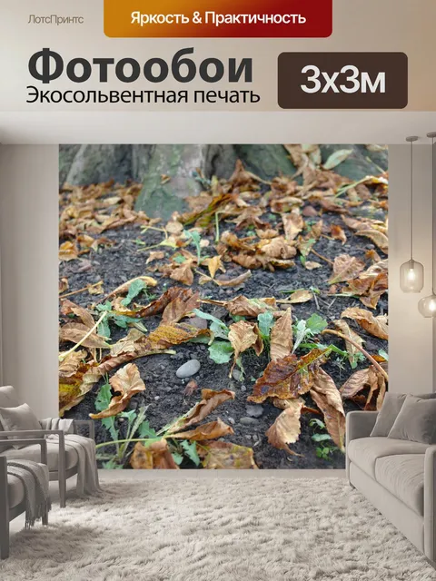 Фотообои Листья