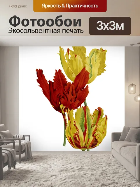 Фотообои Цветы