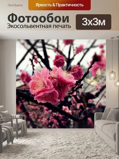 Фотообои Цветение вишни