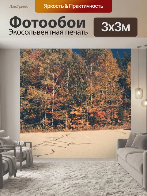Фотообои Осенняя листва