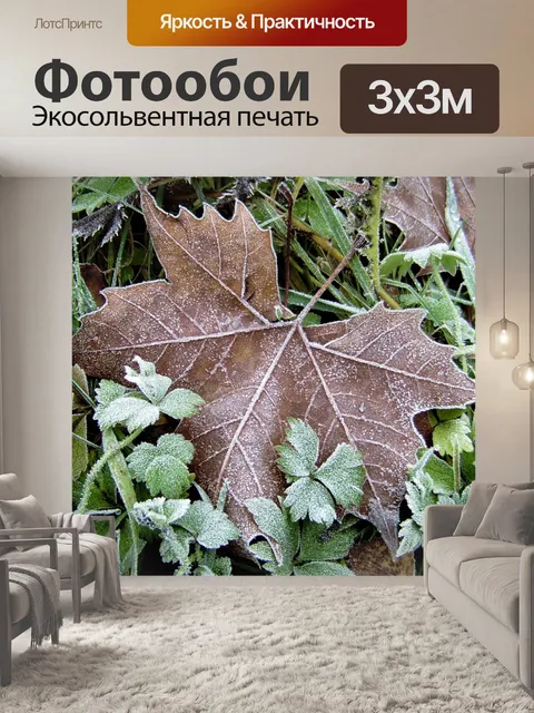 Фотообои Листья