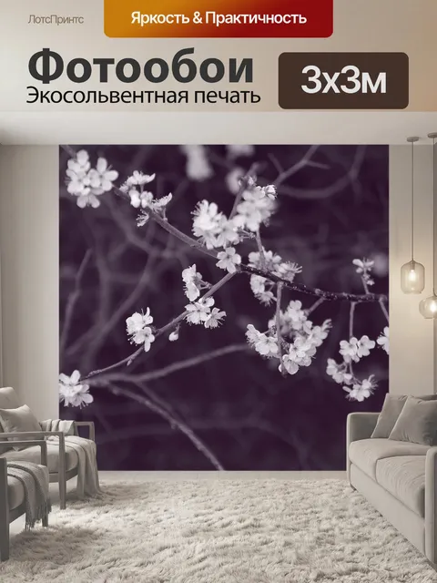 Фотообои Цветы
