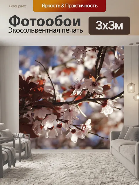 Фотообои Цветы