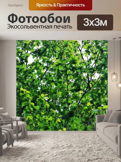 Фотообои Листья