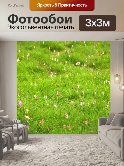 Фотообои Сиам тюльпан цветок Па Хин Нгам