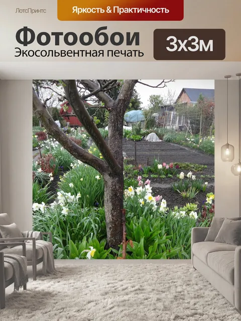 Фотообои Цветы