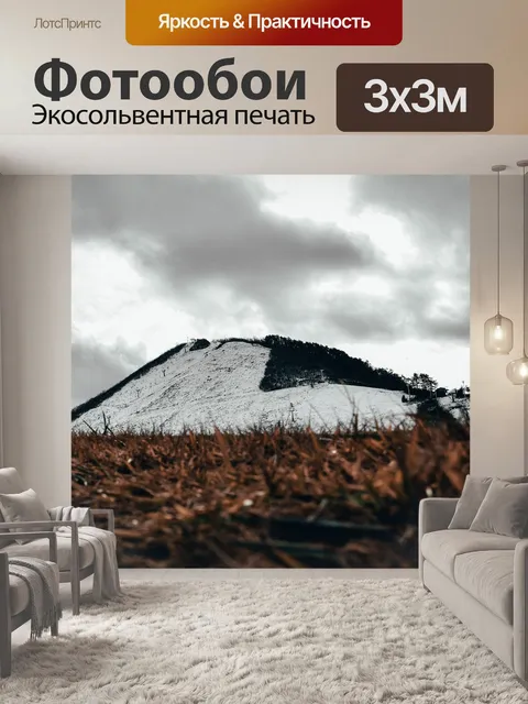 Фотообои Снег