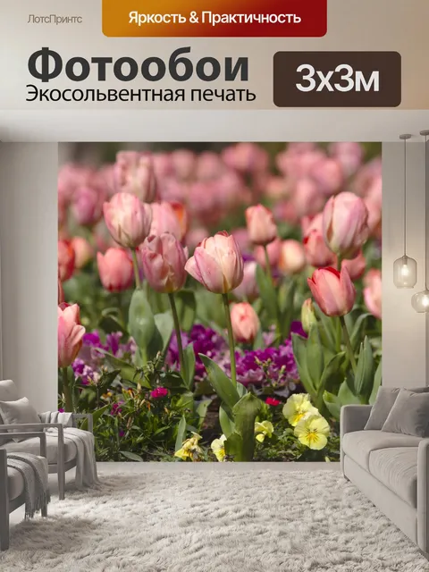 Фотообои Тюльпаны