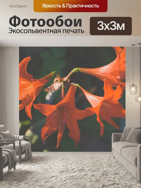 Фотообои Цветы