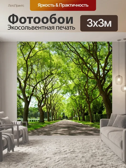 Фотообои Аллея