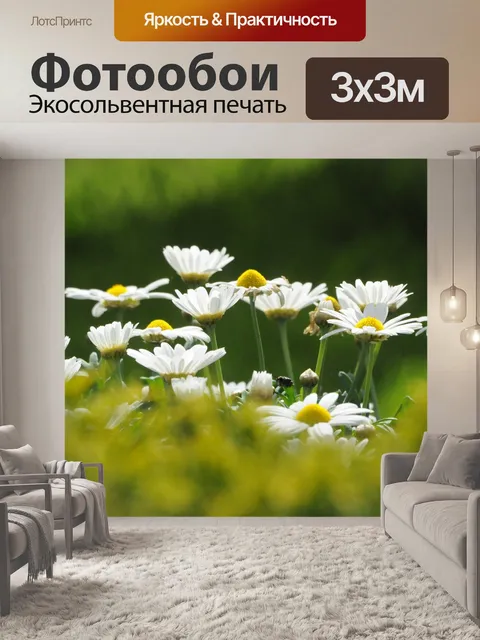 Фотообои Цветы