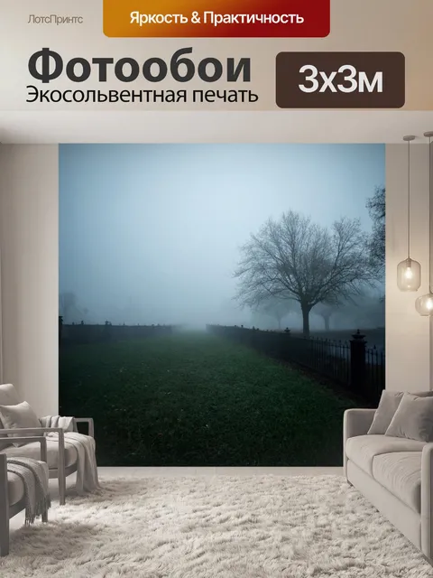Фотообои туман в стиле викторианский