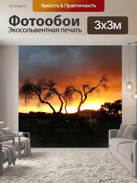 Фотообои Небо сожгли