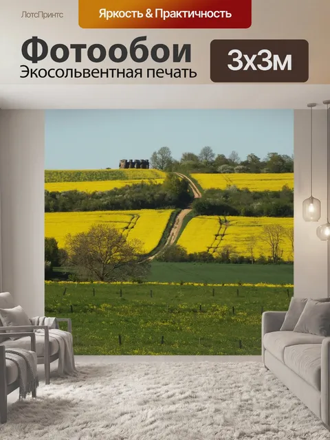 Фотообои Поля