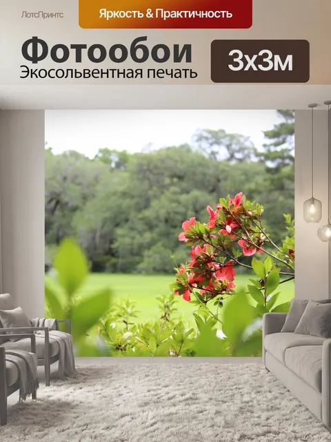 Фотообои Цветы