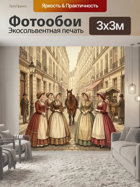 Фотообои Улица старого европейского города