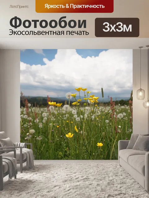 Фотообои Поле