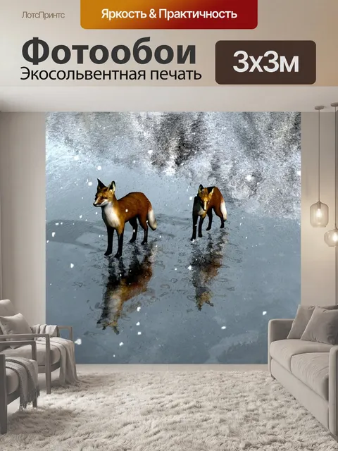 Фотообои Лисы