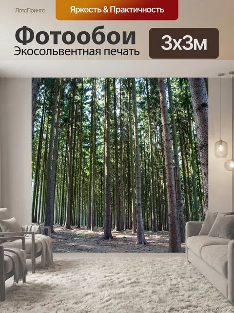 Фотообои лес