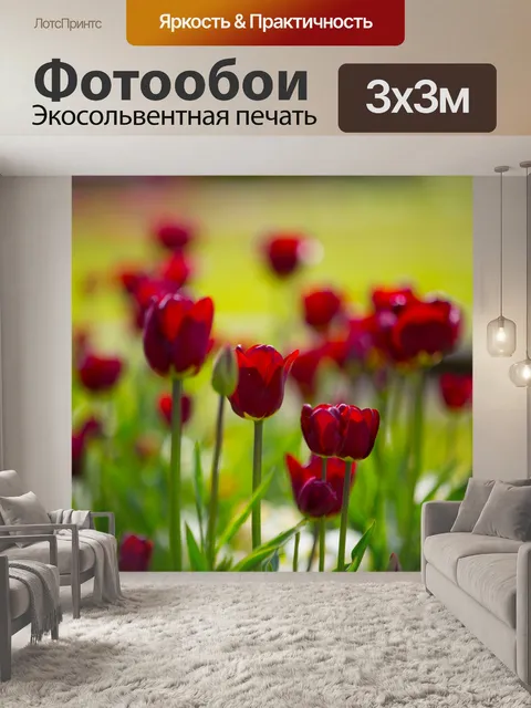Фотообои Цветы
