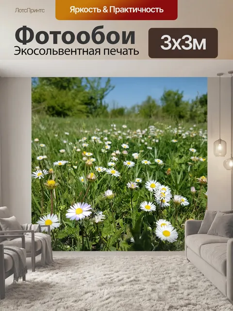 Фотообои Цветы