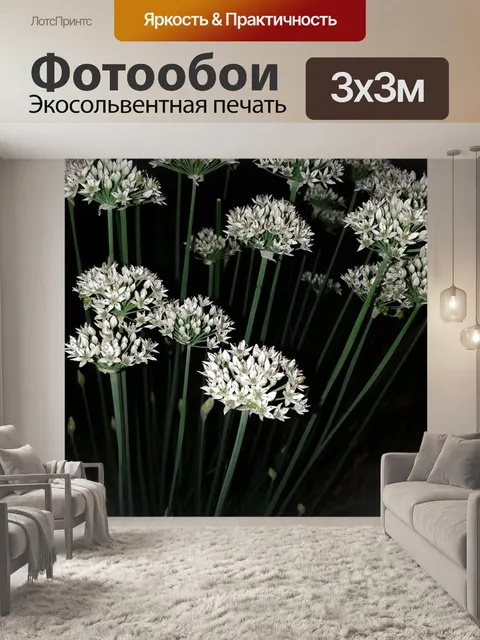 Фотообои Цветы