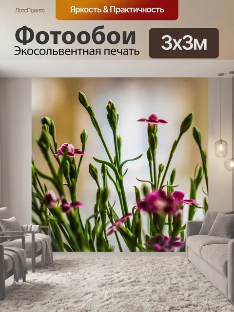 Фотообои Цветы