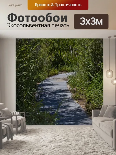 Фотообои Тропинка по тропинке