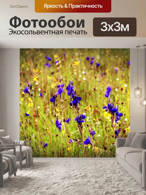 Фотообои Дикие цветы, Таиланд
