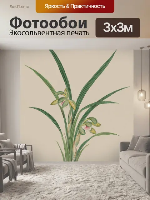 Фотообои Цветы