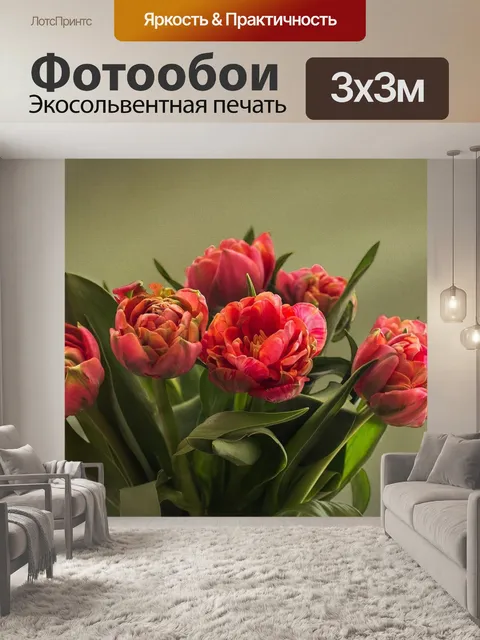 Фотообои Тюльпаны