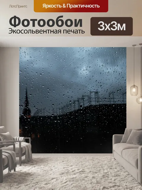 Фотообои Дождь