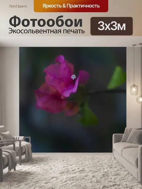 Фотообои Цветы