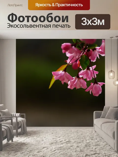 Фотообои Цветы