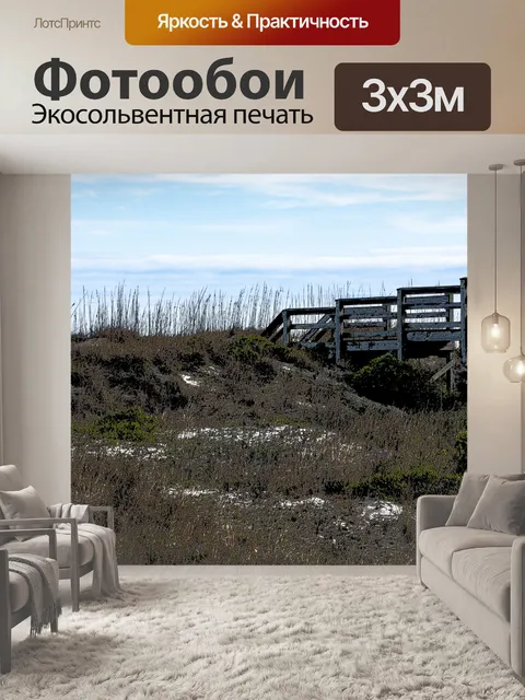 Фотообои шаги к пляжу