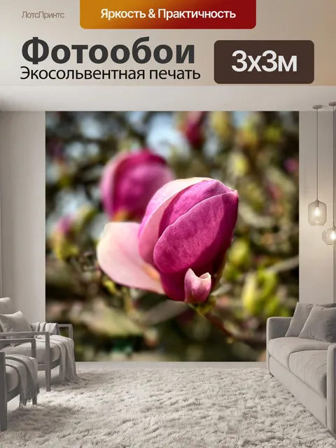 Фотообои Цветы