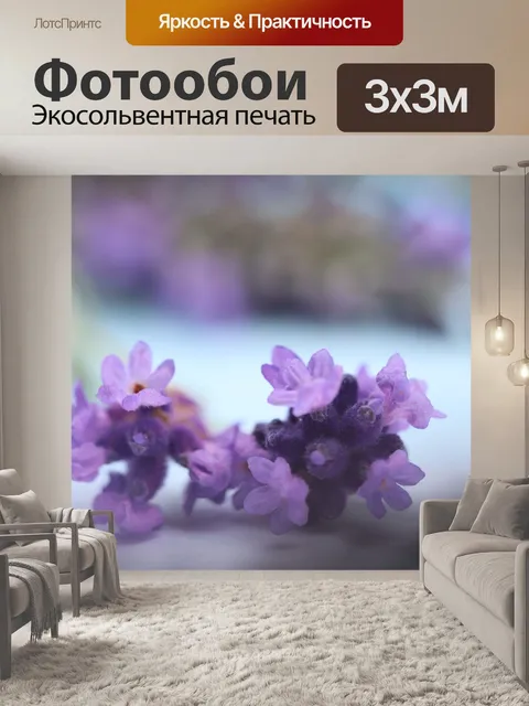 Фотообои Лаванда