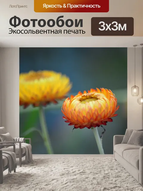 Фотообои Цветы