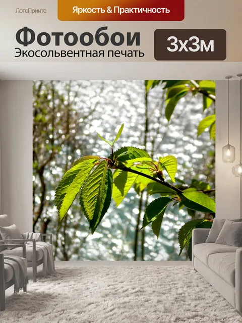 Фотообои Листья