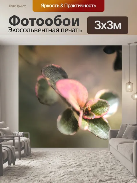 Фотообои Листья