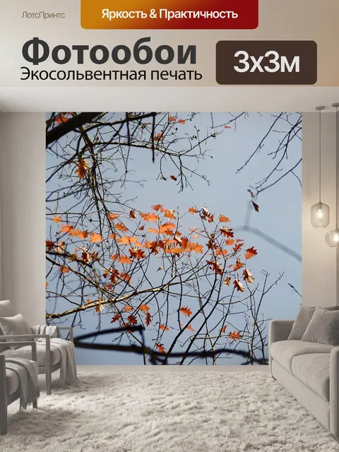 Фотообои Листья
