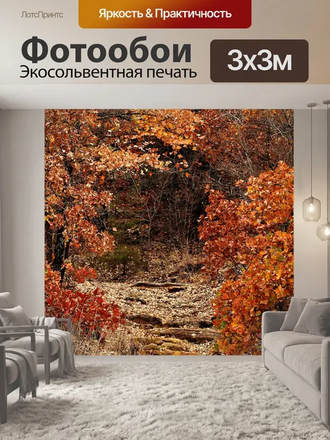 Фотообои Скалистый путь в падении