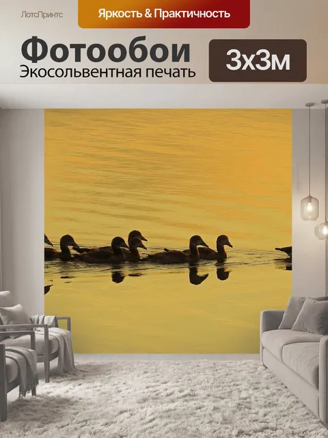 Фотообои Золотой час