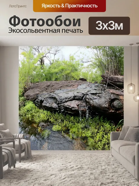Фотообои Фа Луанг Водопад Лесопарк