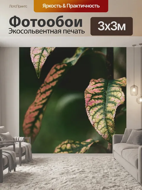 Фотообои Листья