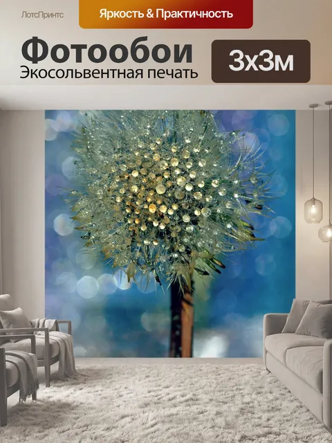 Фотообои Одуванчик