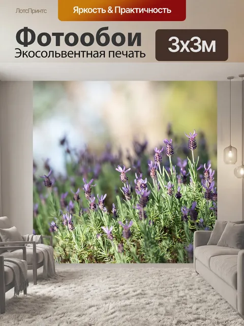 Фотообои Лаванда