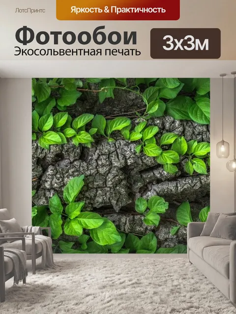 Фотообои Листья